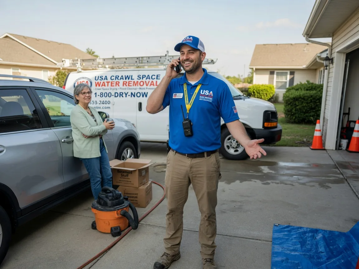 Crawl Space Water Removal Ridgecrest, NC FAQs